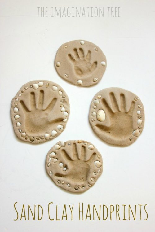 Sand-clay-handprint-keepsakes-craft